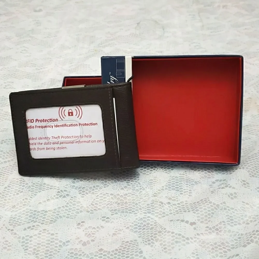 English Laundry Money Clip Wallet New